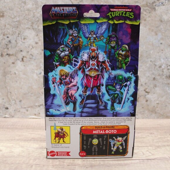 Masters of the Universe Origins Turtles of Grayskull Splinter-Skull MOTU x TMNT - Picture 5 of 7